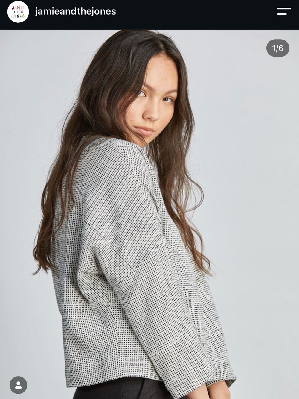 Jamie + The Jones Pierced T Sweater
